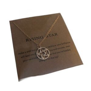 Rising Star Necklace Brand New Minimalist Chic Cute Casual